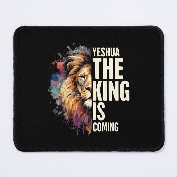 Item preview, Christian Jesus God Bible Verse Yeshua The King Is Coming designed and sold by AndreaBonnie.