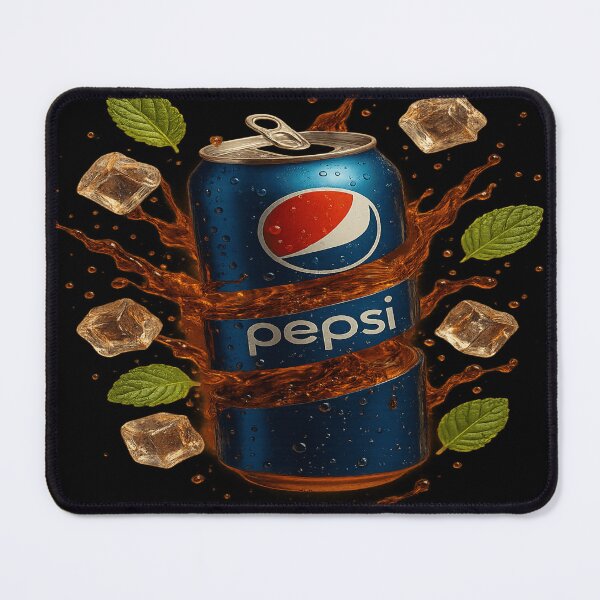 Item preview, Explosive Cola Splash Art – Ice, Mint & Soda Pop designed and sold by POD DYNASTY | Original Print On Demand T-Shirt Graphics.