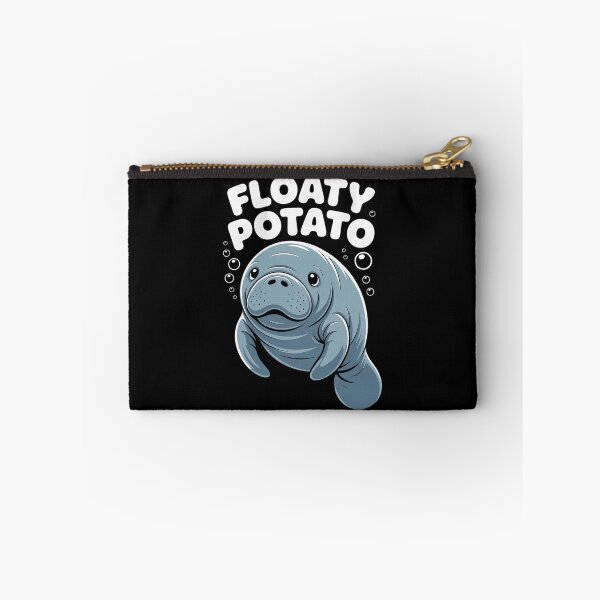 Item preview, Floaty Potato Funny Manatee Sea Animal Manatees Potatoes designed and sold by HaileyRobel.