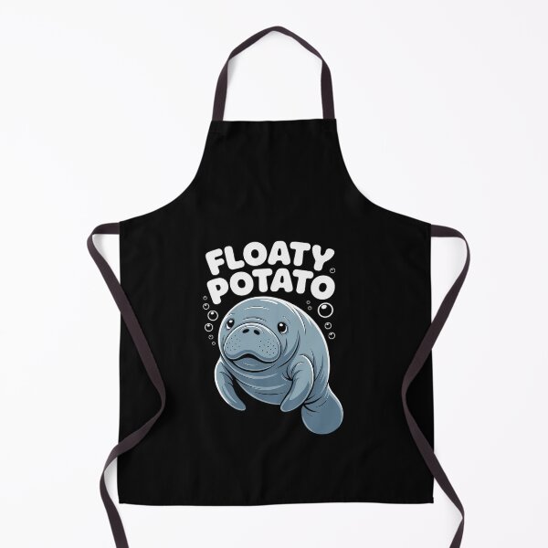 Item preview, Floaty Potato Funny Manatee Sea Animal Manatees Potatoes designed and sold by HaileyRobel.