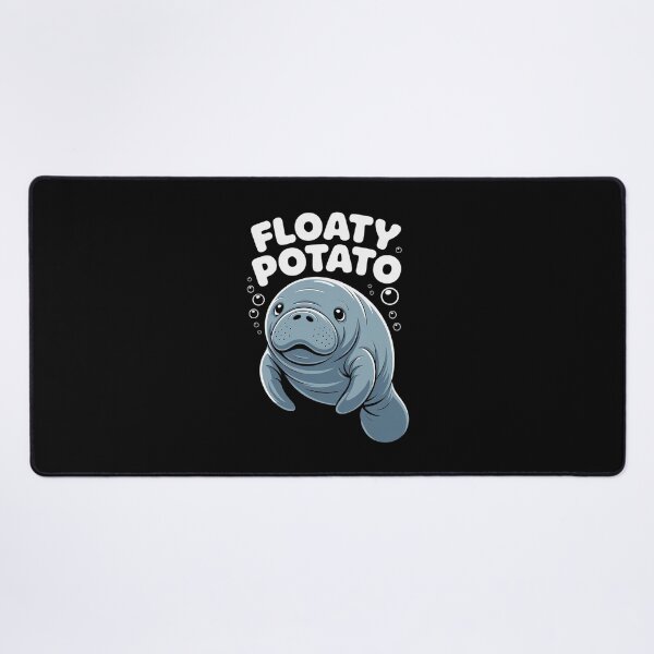 Item preview, Floaty Potato Funny Manatee Sea Animal Manatees Potatoes designed and sold by HaileyRobel.