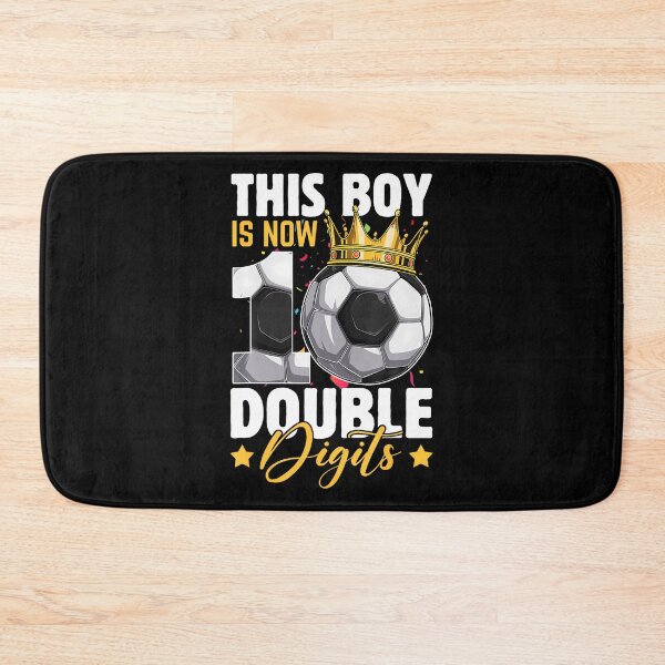 Item preview, This Boy Now 10 Double Digits Soccer 10 Years Old Birthday designed and sold by TysonLangosh.