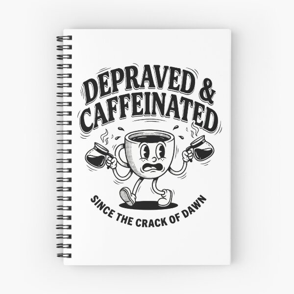 Item preview, Depraved & Caffeinated: Vintage 1930s Rubber Hose Cartoon Coffee Character designed and sold by TheHenbury.