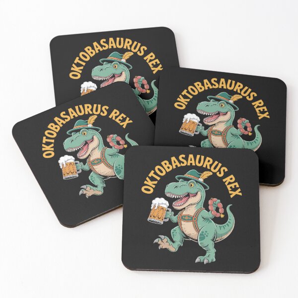 Item preview, Dinosaur Oktoberfest Lederhosen Costume Men T rex Beer Fest designed and sold by DrewLeuschke.