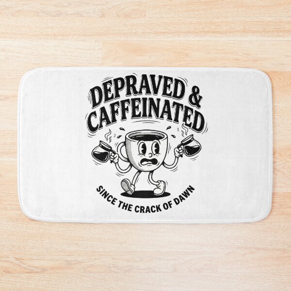 Item preview, Depraved & Caffeinated: Vintage 1930s Rubber Hose Cartoon Coffee Character designed and sold by TheHenbury.