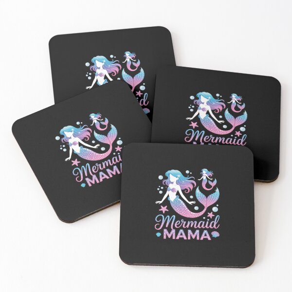 Item preview, Cute Mermaid Mama Mermaid Mom Mommy Happy Mothers Day Women designed and sold by khorbiasieno.