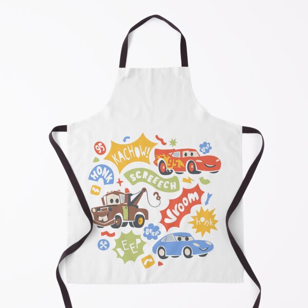 Item preview, Disney Pixar Cars 2 McQueen Mater Sally Kachow Chest Logo designed and sold by Haleigh Julius.