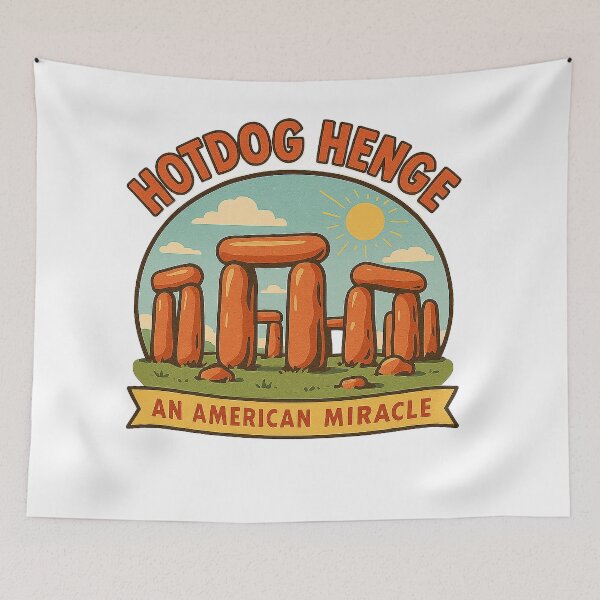 Item preview, Hotdog Henge: An American Miracle designed and sold by Max's Fancy Monsters.
