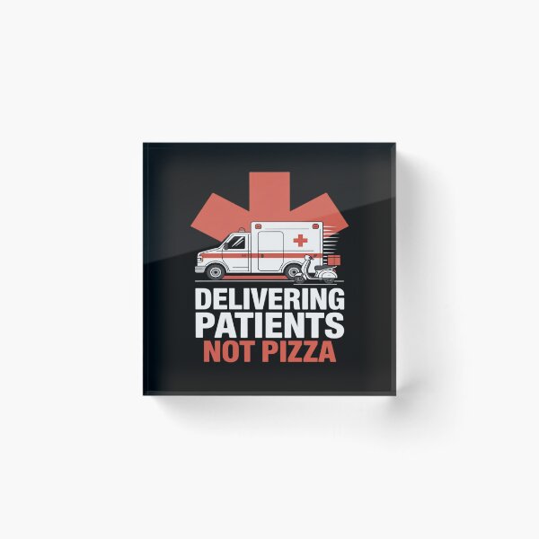 Item preview, Paramedic Delivering Patients Not Pizza EMS Driver designed and sold by FndPardaL.