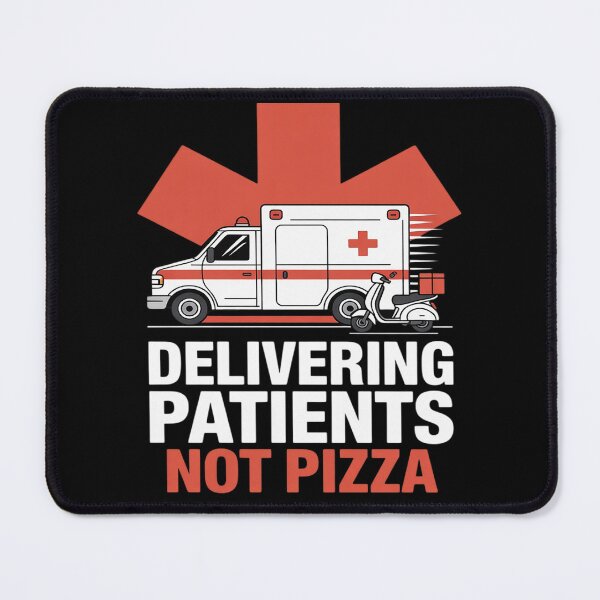Item preview, Paramedic Delivering Patients Not Pizza EMS Driver designed and sold by FndPardaL.