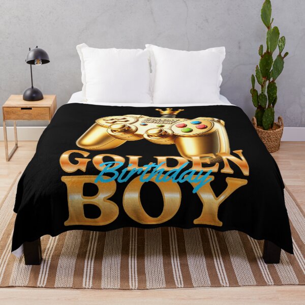 Item preview, Golden Birthday Boys Bday Toddlers Birthday Party Decoration designed and sold by TysonLangosh.