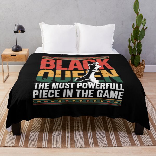 Item preview, Black Queen The Most Powerful Piece in The Game Women Girl designed and sold by marcusry.