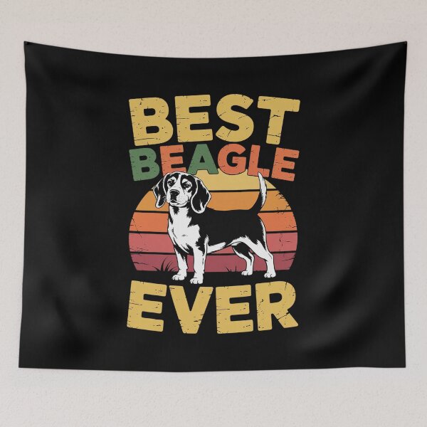 Item preview, Best Beagle Dad Ever Retro Dog Lover Gift Men  designed and sold by khorbiasieno.