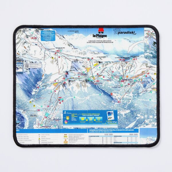 Item preview, La Plagne Ski Area Map (2014) designed and sold by fungus50.