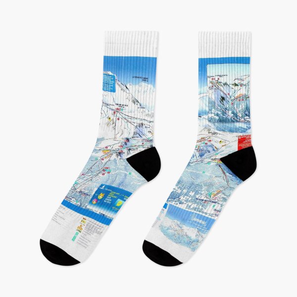 Item preview, La Plagne Ski Area Map (2014) designed and sold by fungus50.