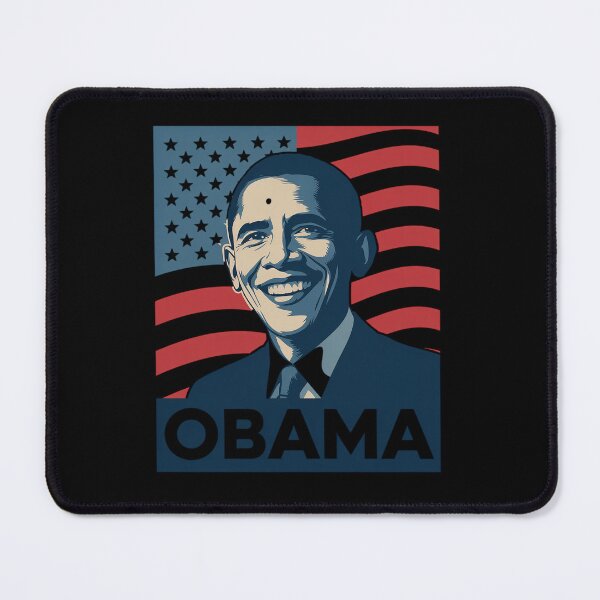 Item preview, Barack Obama President 44 American Flag Happy Democra designed and sold by VasilisLamArt.