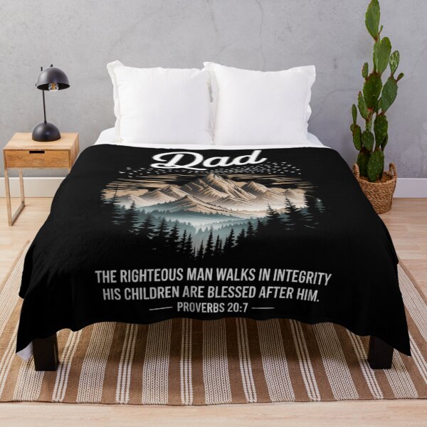 Item preview, Christian Dad Religious Proverbs 207 Mountain Father's Day designed and sold by TrinaEspinoza.