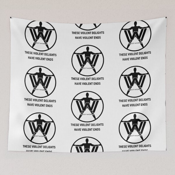 Item preview, Westworld Host (Black, Text) designed and sold by NoirPineapple.