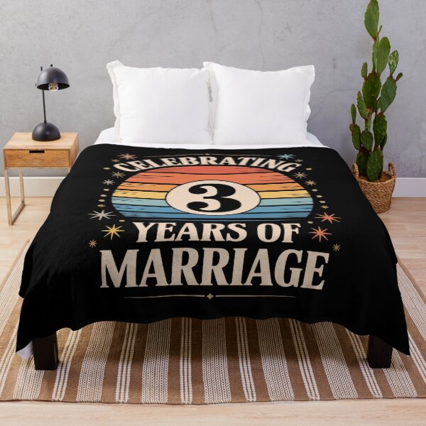 Item preview, 3 Years of Marriage Married Couple 3rd Wedding Anniversary designed and sold by DrewLeuschke.