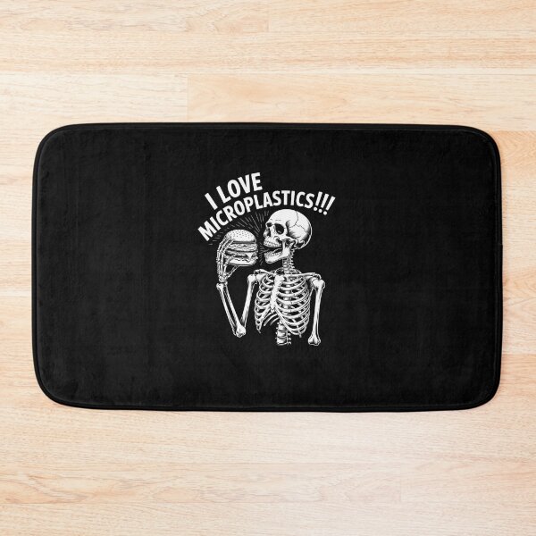 Item preview, Funny I Love Microplastics Skeleton Long designed and sold by marcusry.
