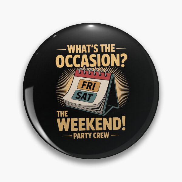 Item preview, Party Crew Weekend Marquee Calendar Print designed and sold by JaskconLIfe23.