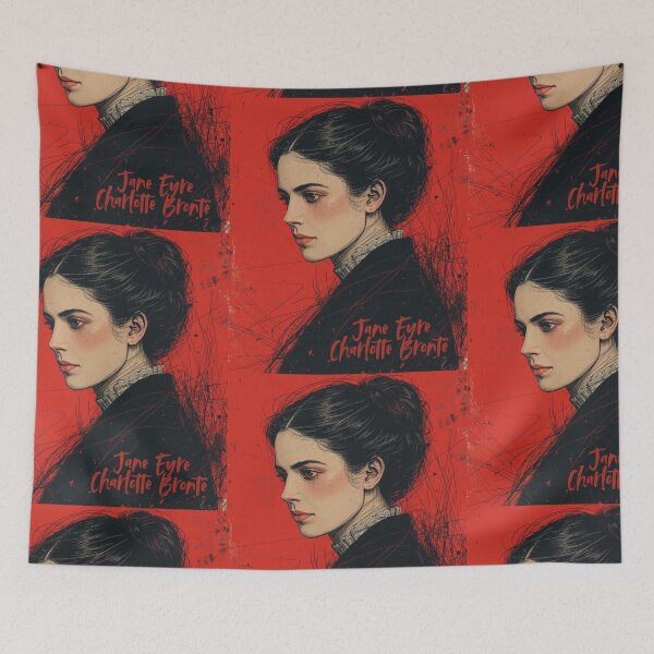 Item preview, 'Jane Eyre' a Victorian novel by Charlotte Brontë designed and sold by Filologica.