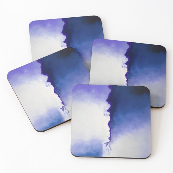 Item preview, The Blue Divide Abstract  designed and sold by KiwiArtistDK.