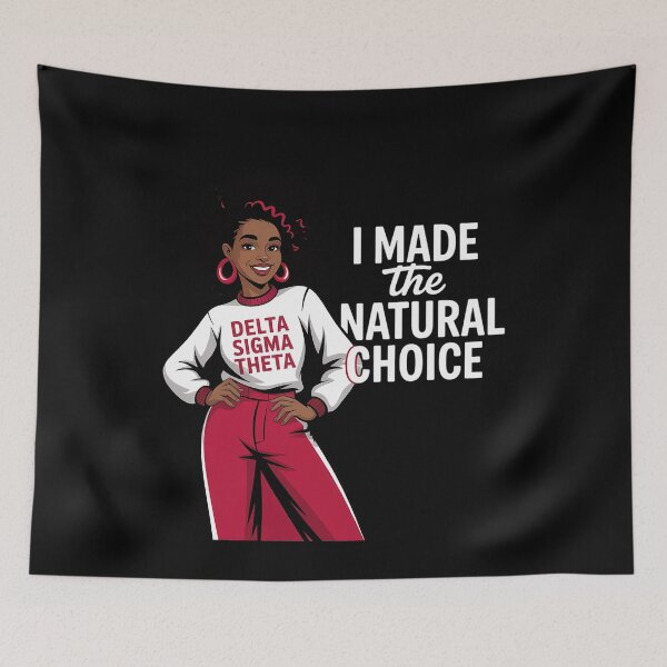 Item preview, Delta Sigma Theta Sorority Paraphernalia, HBCU Black Girl designed and sold by HaileyRobel.