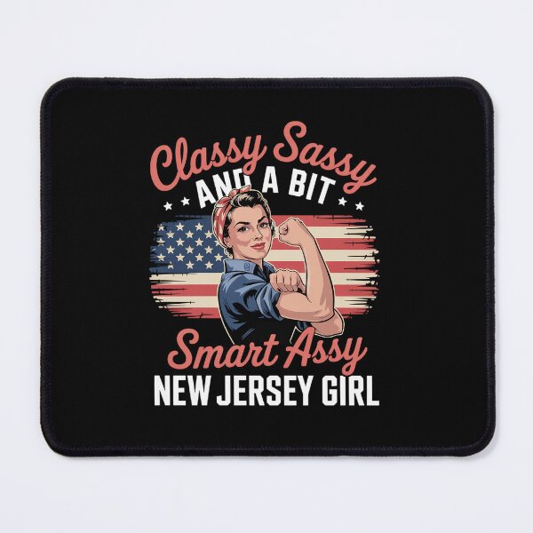 Item preview, Sassi And A Bit Smart Assi New Jersey Girl Tank Top designed and sold by VasilisLamArt.