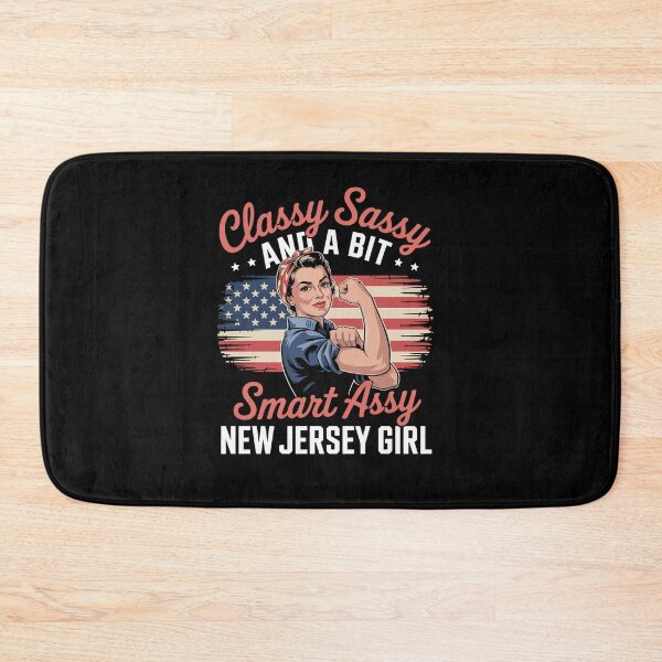 Item preview, Sassi And A Bit Smart Assi New Jersey Girl Tank Top designed and sold by VasilisLamArt.