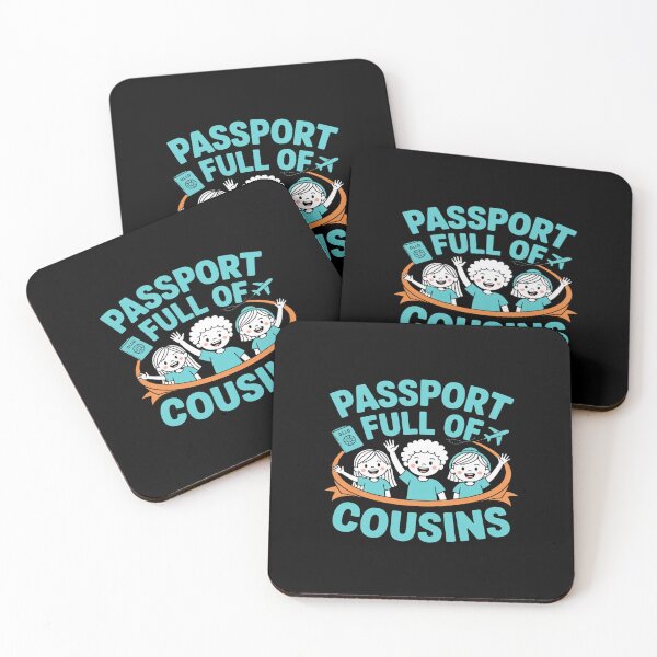 Item preview, Passport Full of Cousins Family Vacation Matching designed and sold by JaskconLIfe23.
