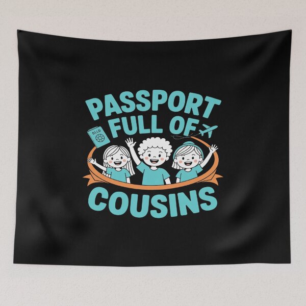 Item preview, Passport Full of Cousins Family Vacation Matching designed and sold by JaskconLIfe23.