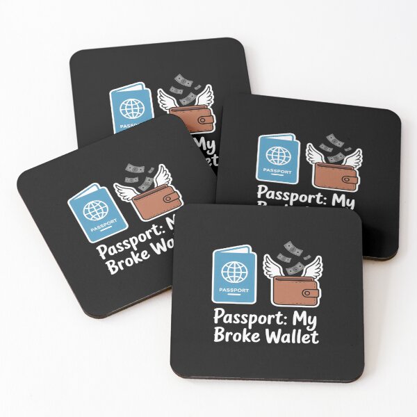 Item preview, Passport My Broke Wallet Family Travel designed and sold by JaskconLIfe23.