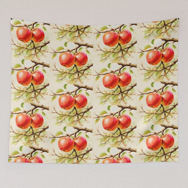 Item preview, Pencil Drawing Red Apples designed and sold by Dorlax Colours.