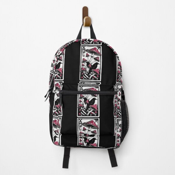 Item preview, Red Toadstool & Raven Tarot – Vintage Witchy Cottagegoth Design designed and sold by NSB-Design.