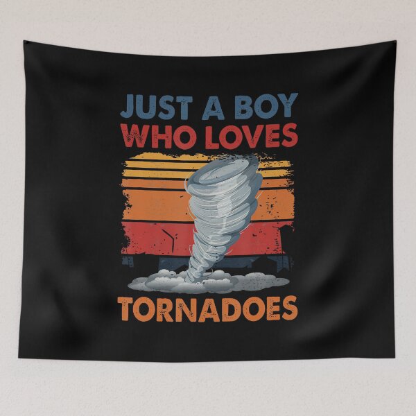 Item preview, Just A Boy Who Loves Tornado Weather Storm Tornado Chaser designed and sold by ConnieDora.