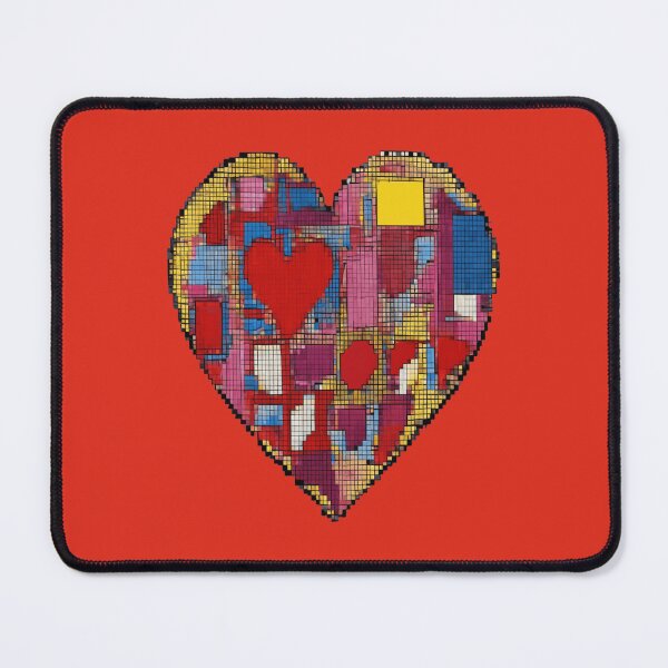 Item preview, "Pixelated Love: Vintage Modern Mosaic" designed and sold by Artisticanvas.