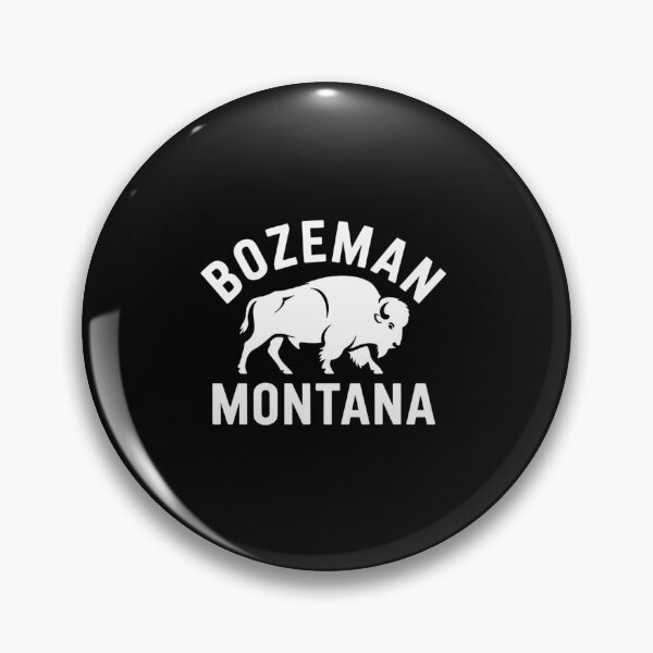Item preview, Bozeman Montana Buffalo - Big Sky Country Bison USA designed and sold by VasilisLamArt.