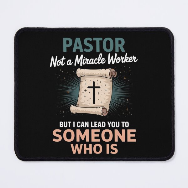 Item preview, Pastor NOT A Miracle Worker - Religious Faith Clergy designed and sold by JaskconLIfe23.