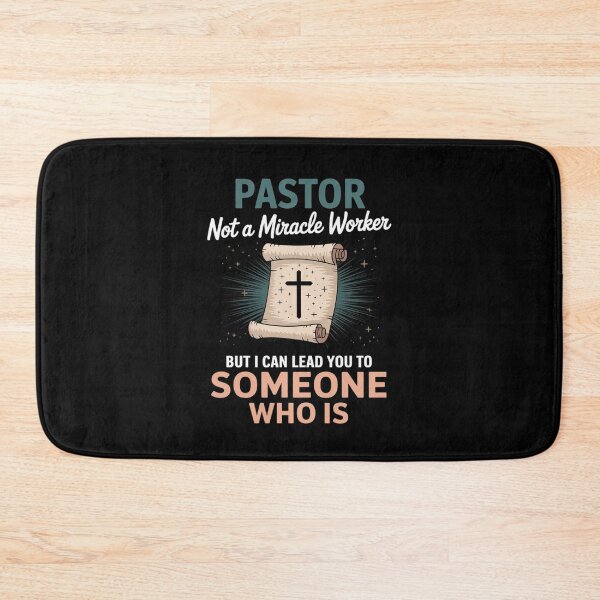 Item preview, Pastor NOT A Miracle Worker - Religious Faith Clergy designed and sold by JaskconLIfe23.