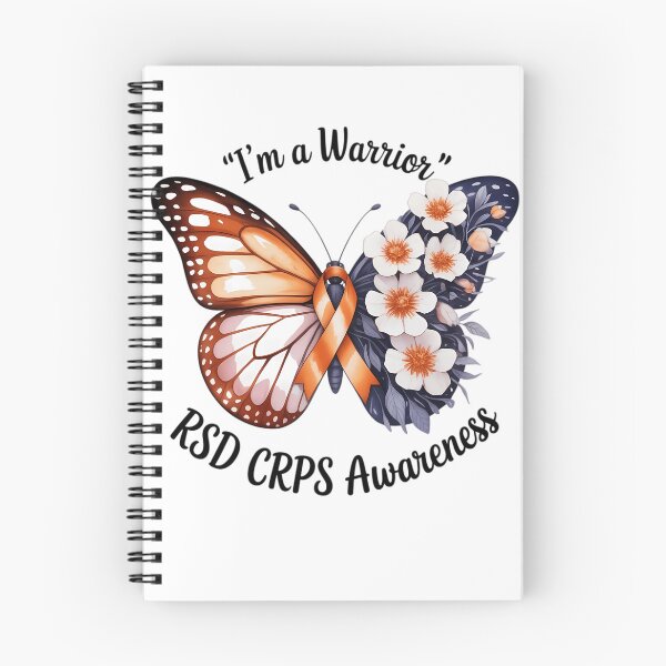 Item preview, Butterfly I’m A Warrior RSD CRPS Awareness designed and sold by TrinaEspinoza.