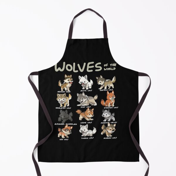 Item preview, Chibi Wolf Art Wolves Animals of the World Wolf Lover KidS designed and sold by MasonPotter.