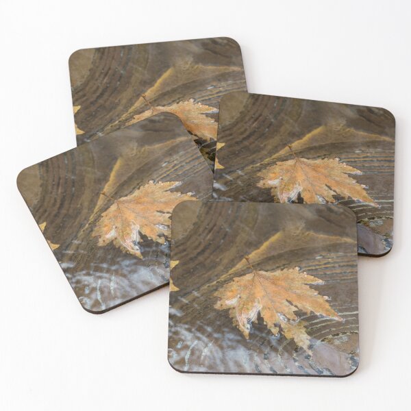 Item preview, Autumn Maple Leafs Floating in a Copper Fountain designed and sold by Georgia Mizuleva.