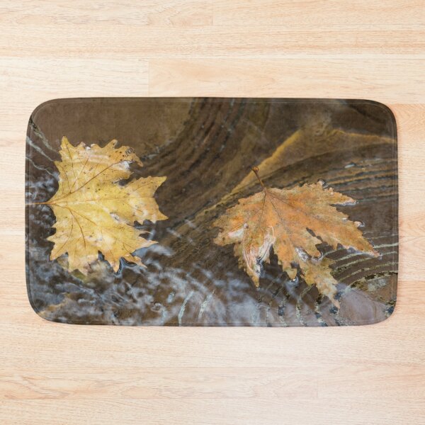 Item preview, Autumn Maple Leafs Floating in a Copper Fountain designed and sold by Georgia Mizuleva.