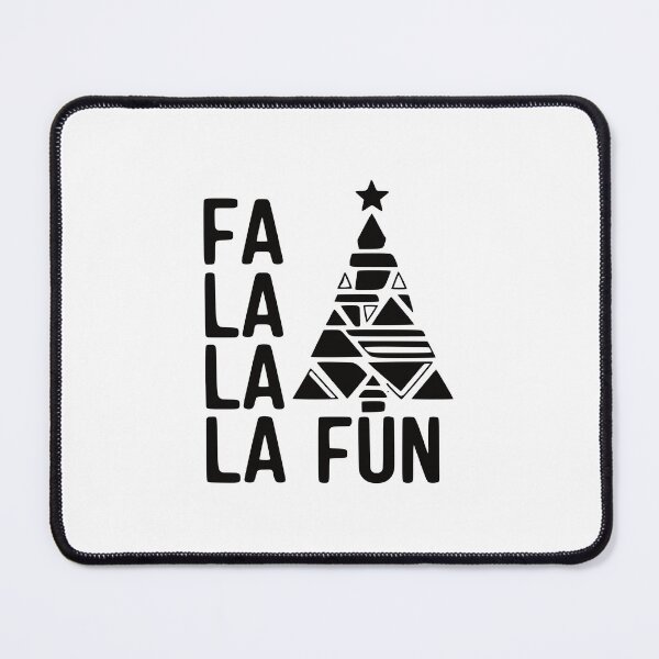 Item preview, Fa La La La Fun – Funny Christmas Holiday Music T-Shirt designed and sold by malkeetart.