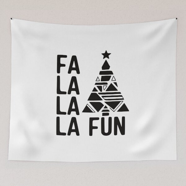 Item preview, Fa La La La Fun – Funny Christmas Holiday Music T-Shirt designed and sold by malkeetart.