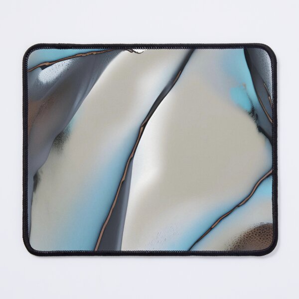 Item preview, Fluid Turquoise Marble Abstract designed and sold by KiwiArtistDK.