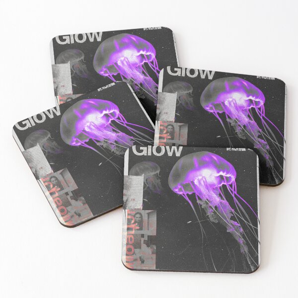 Item preview, Ethereal Glow: The Bioluminescent Abyss Jellyfish designed and sold by Raw-Ink.
