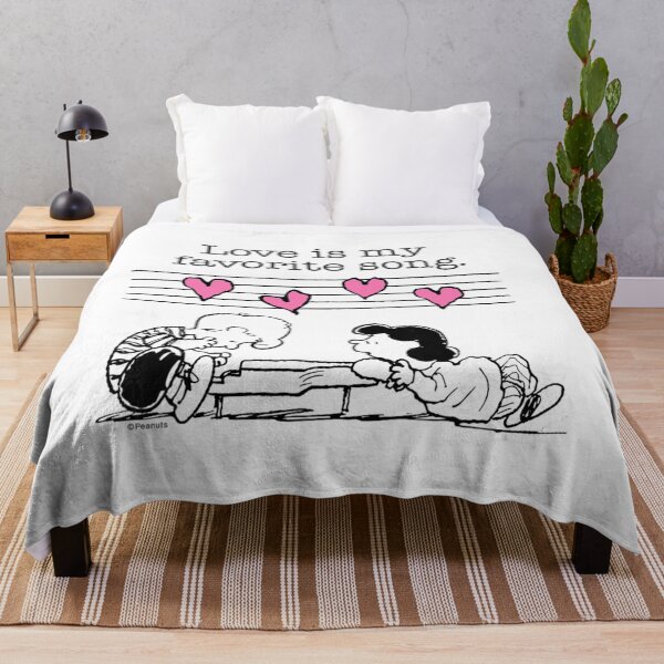 Item preview, Peanuts Love Is My Favorite Song – Cute Piano Romance Illustration designed and sold by donadomayle7.