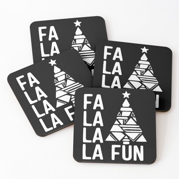 Item preview, Fa La La La Fun – Funny Christmas Holiday Music T-Shirt designed and sold by malkeetart.